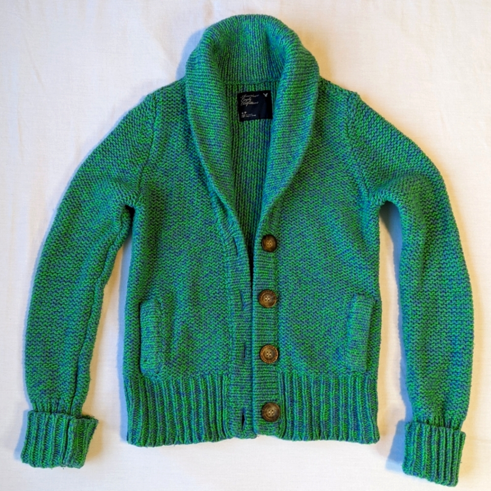 'American Eagle Outfitters' Knit Button Up Cardigan Sz S